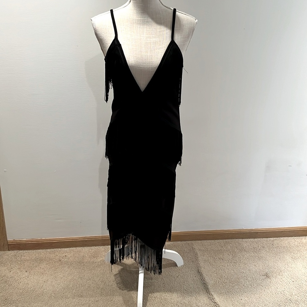 Pretty little thing fringe dress